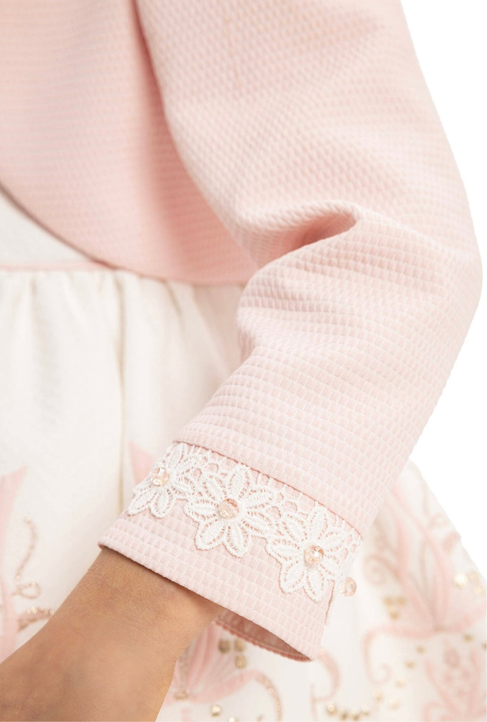 Baby Jacket Pink Dress