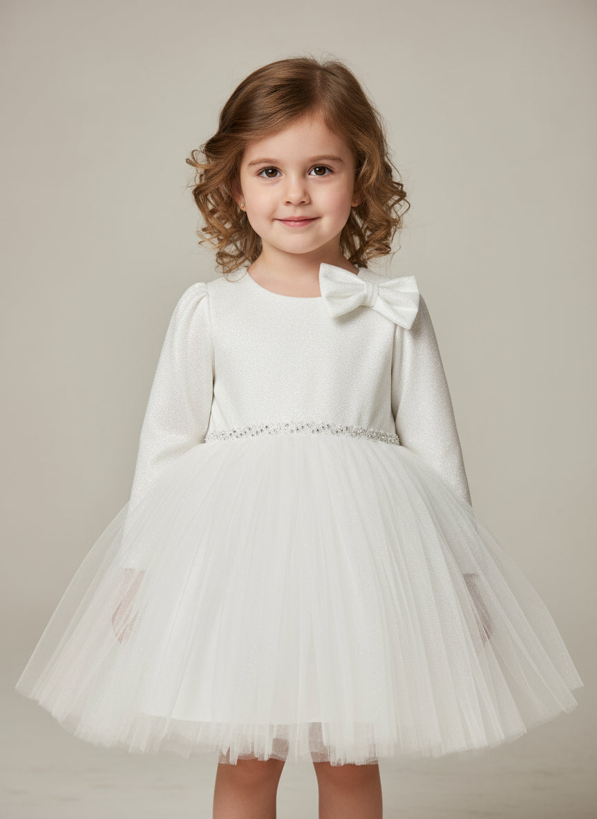 White Sparkle full Sleeve