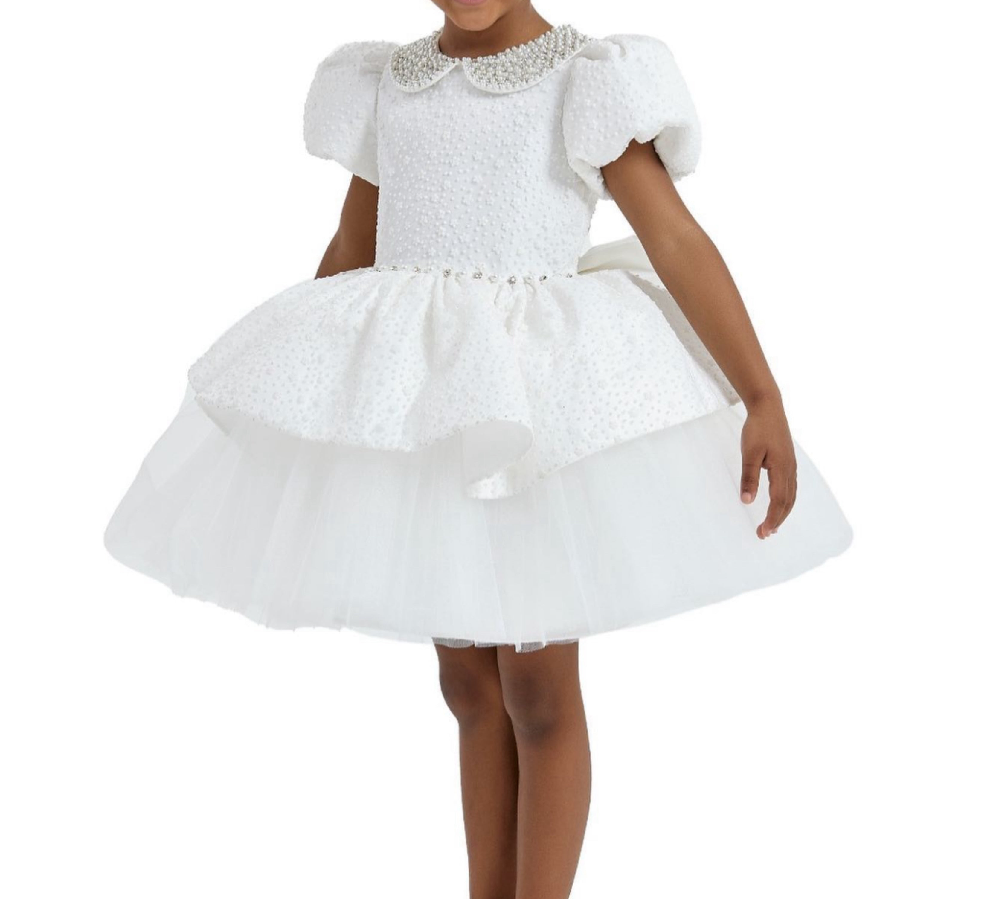 white stone collared