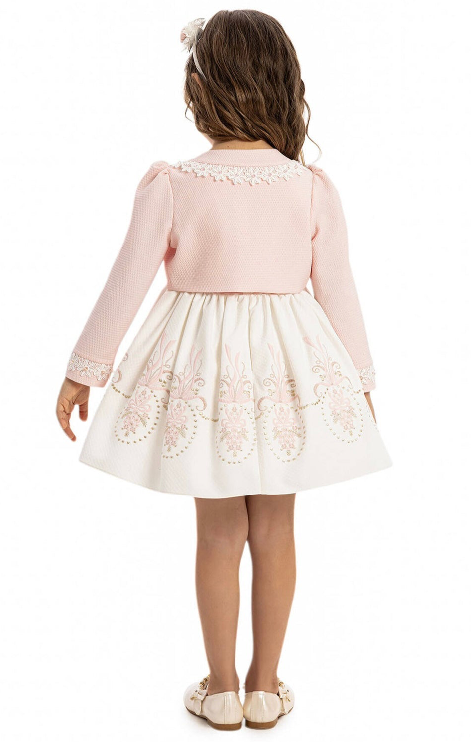 Baby Jacket Pink Dress