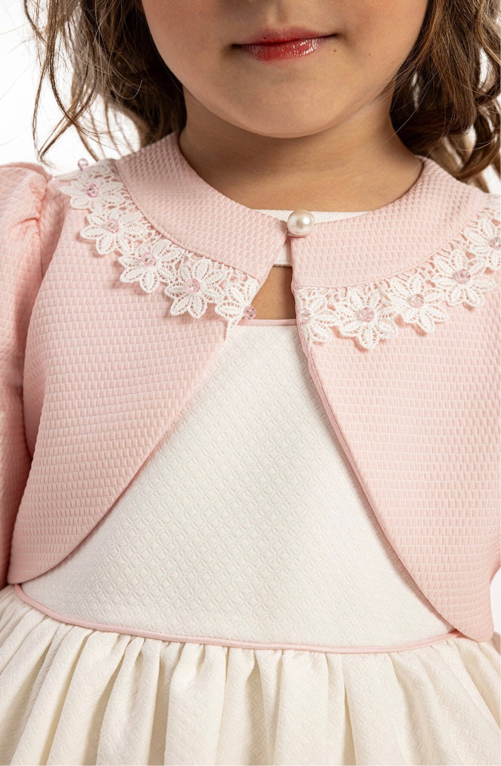 Baby Jacket Pink Dress