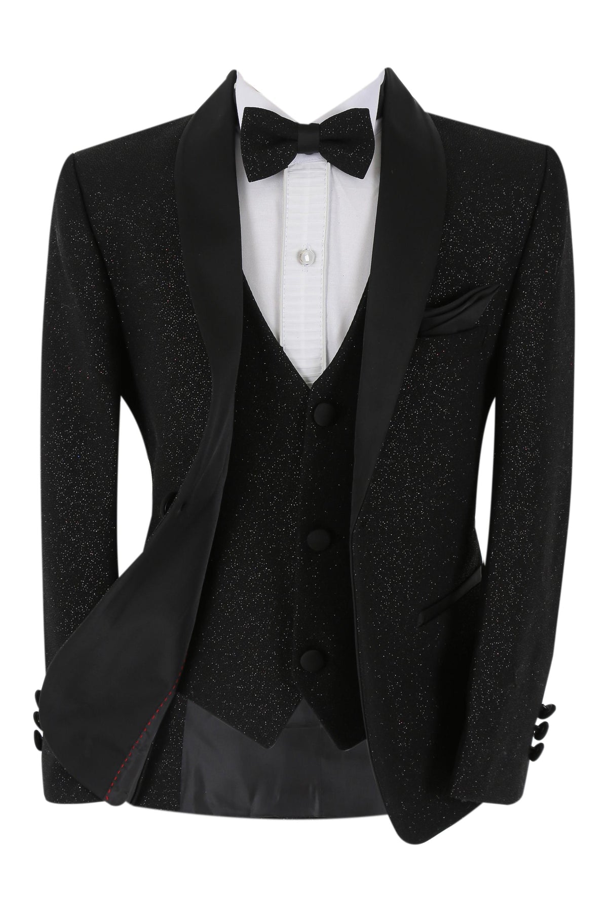 Black Glittery Suit