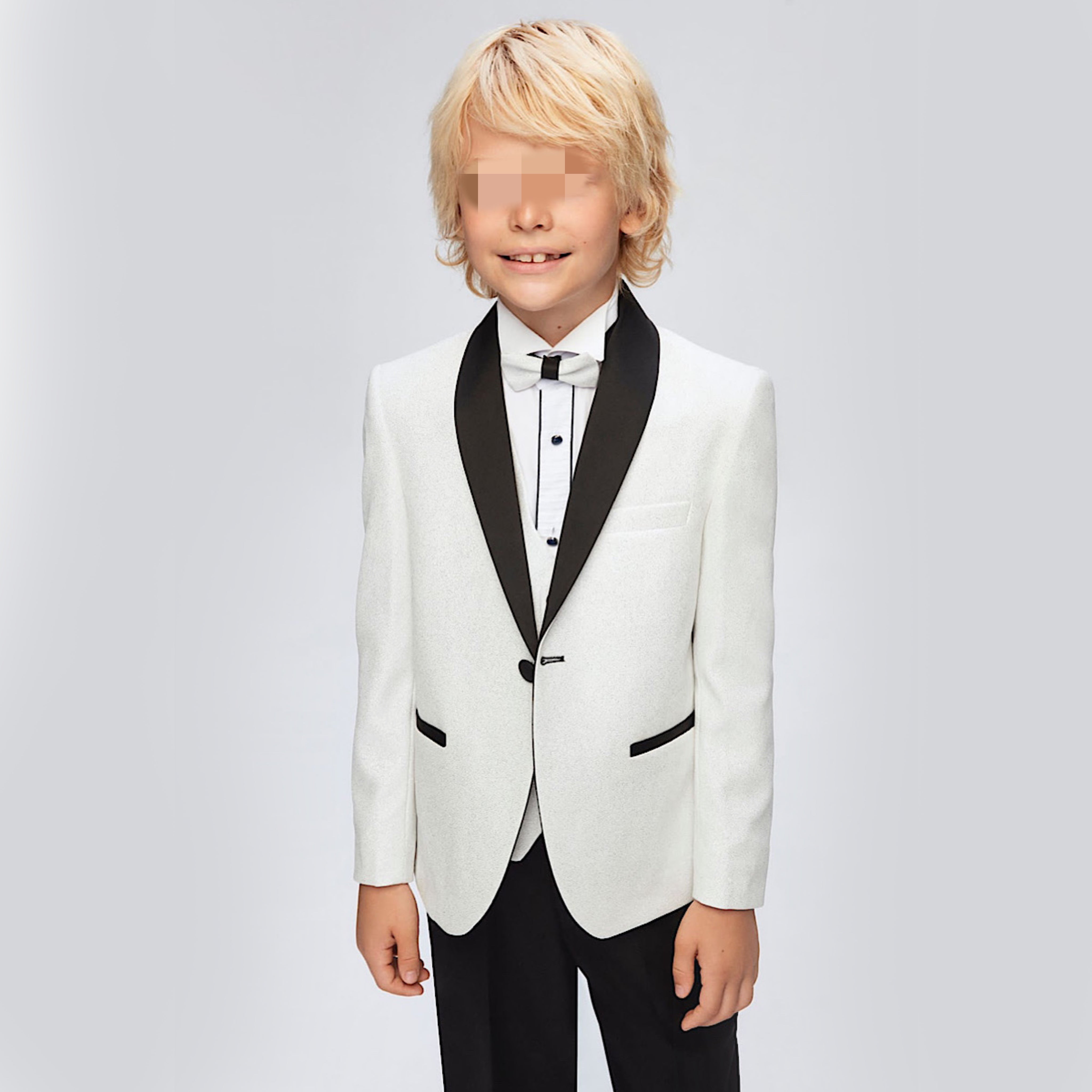 White Glitterry Suit