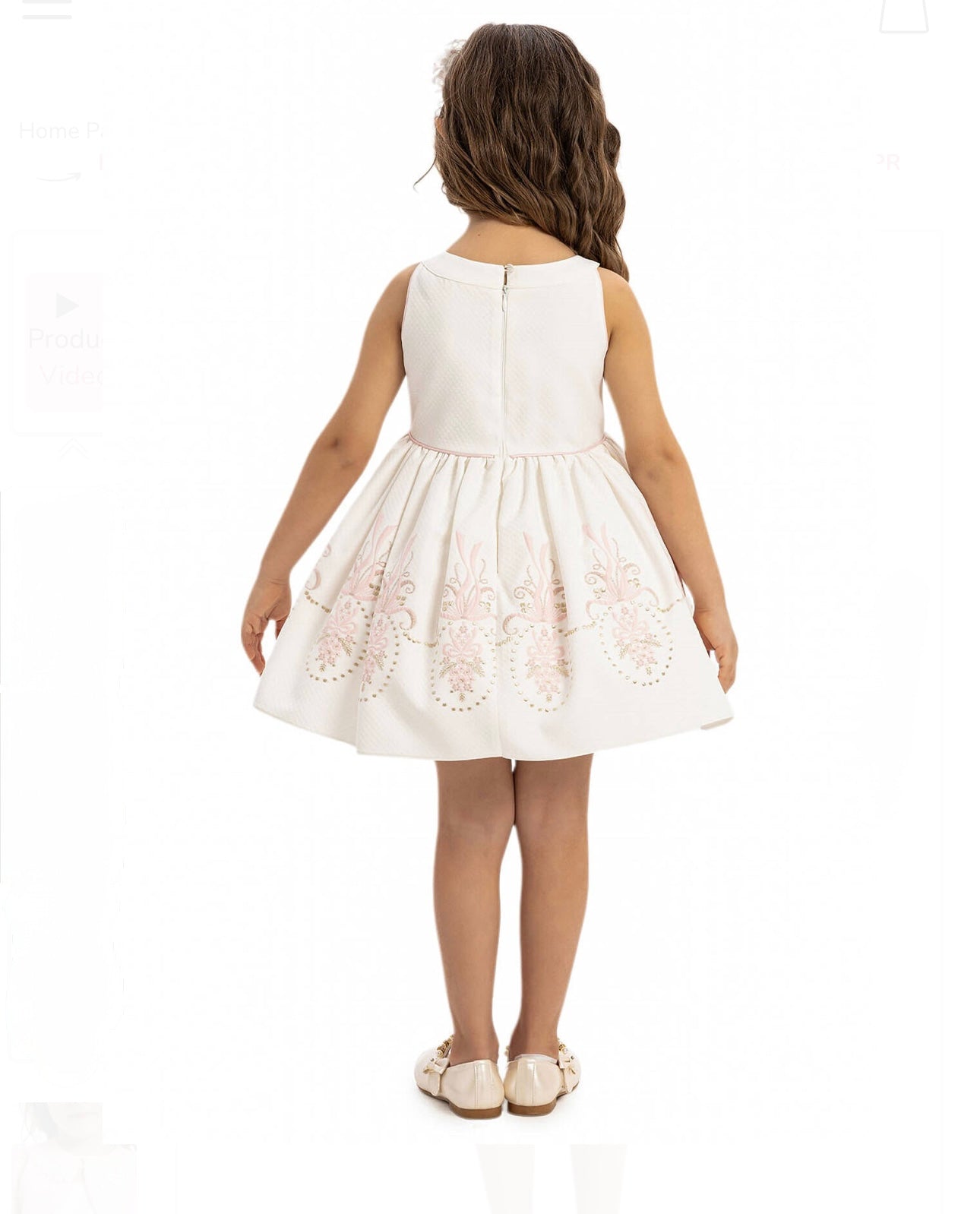 Baby Jacket Pink Dress
