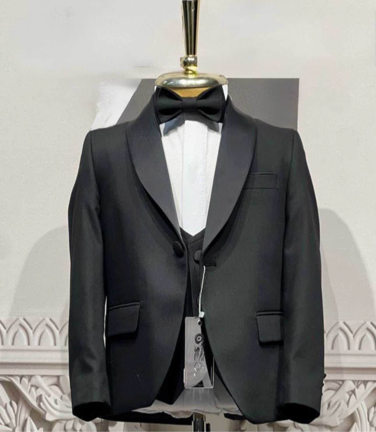 Black tuxedo