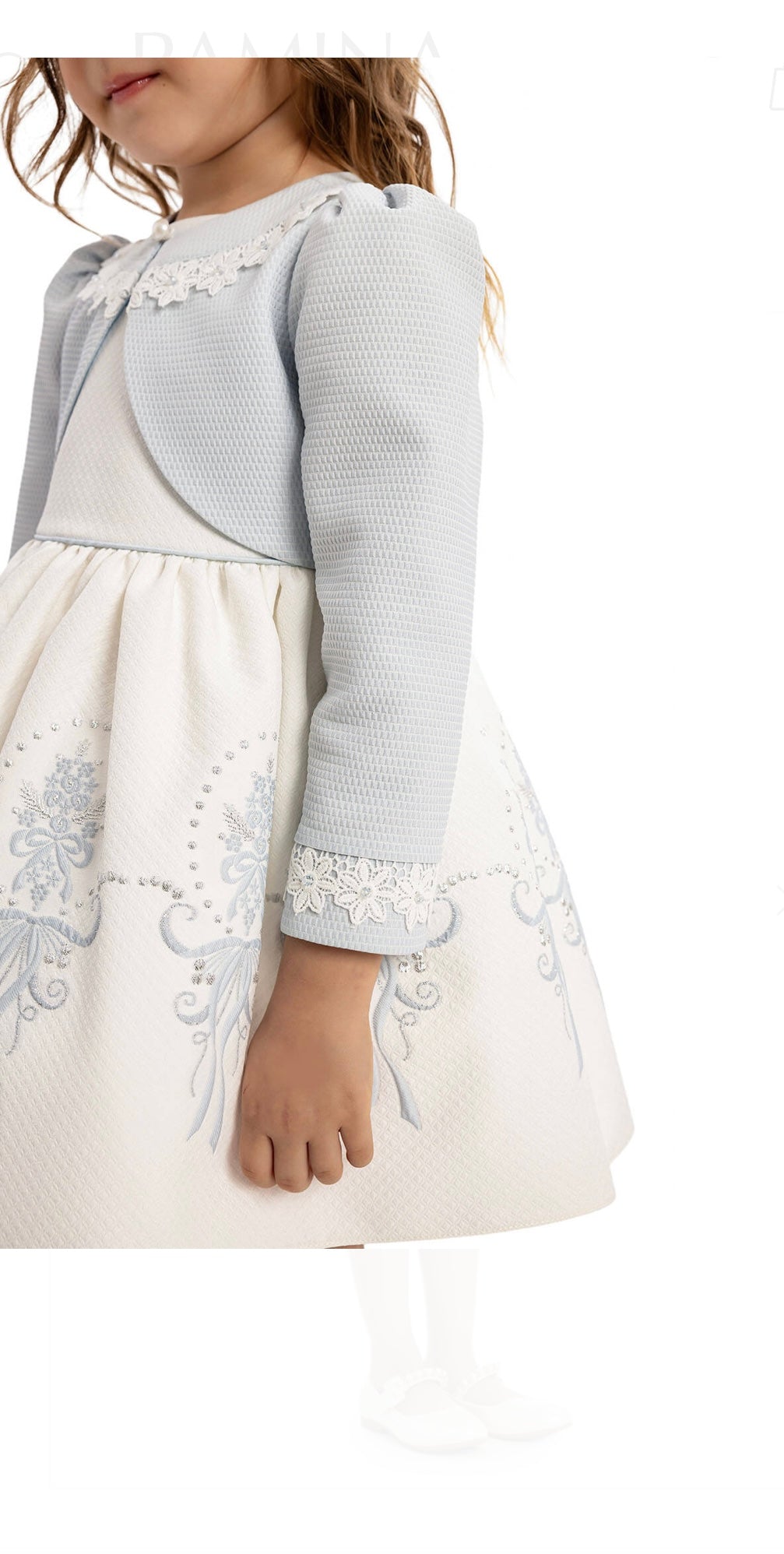 Blue Jacket Dress