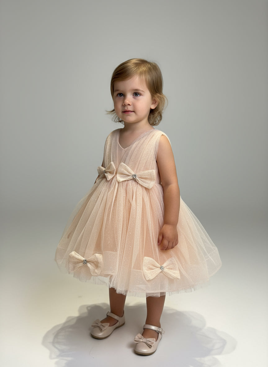 Salmon Fiocco Glitter