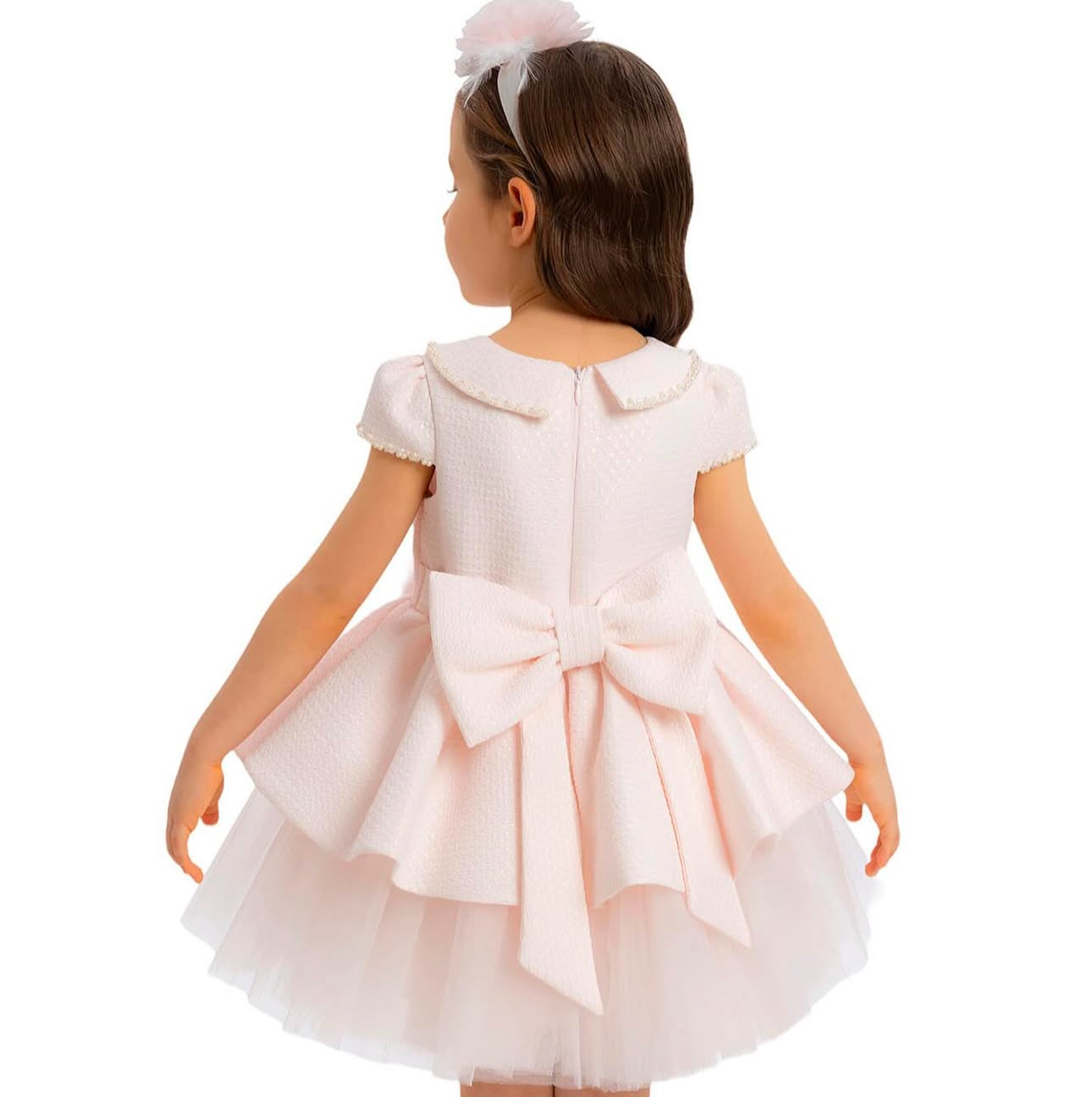 Pink Baby Collared Dress