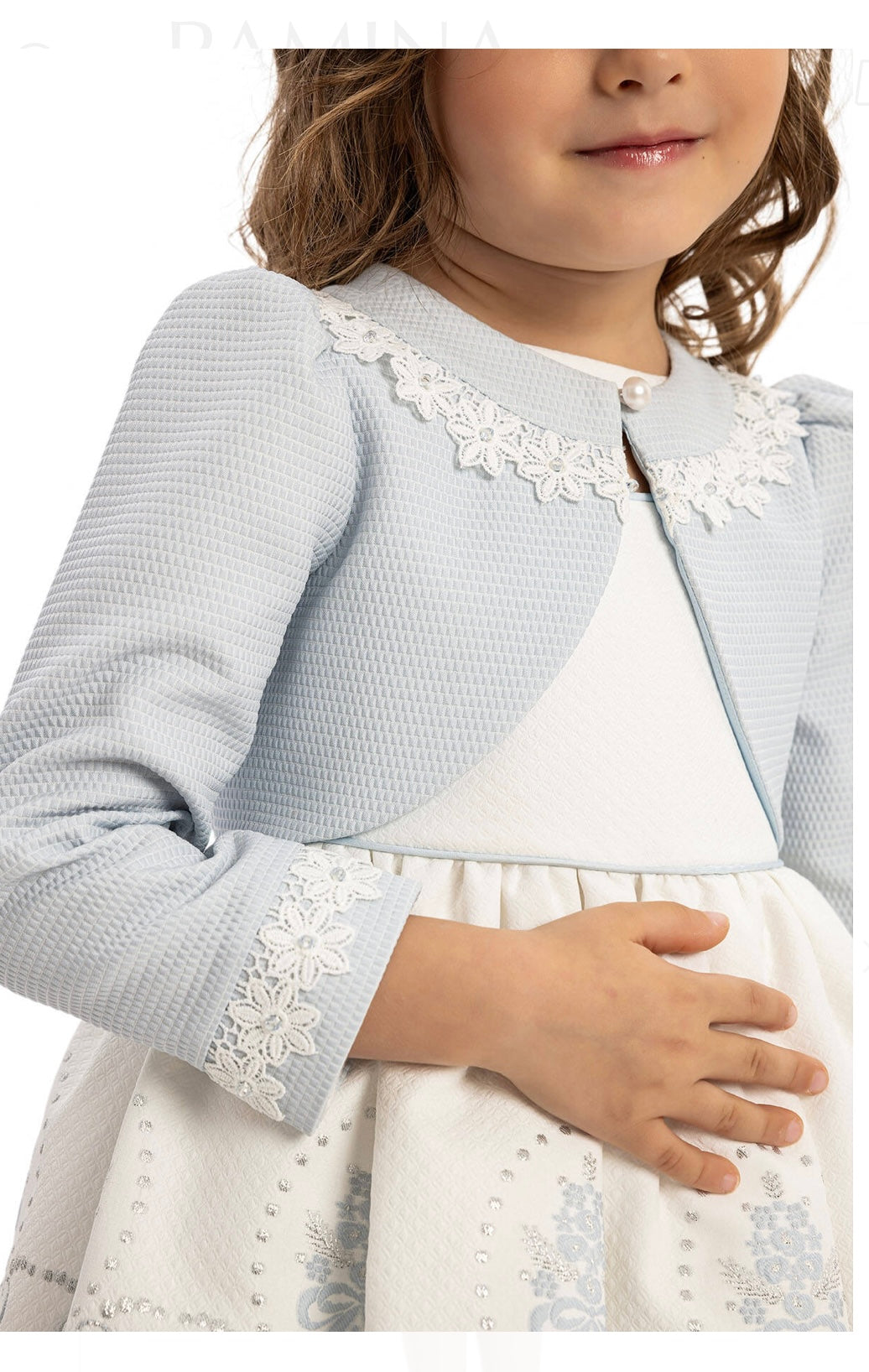 Blue Jacket Dress