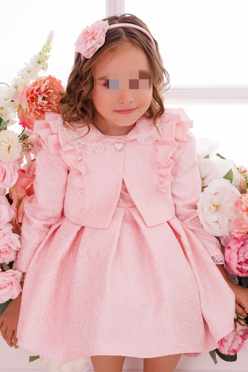 Baby Pink jacket Dress