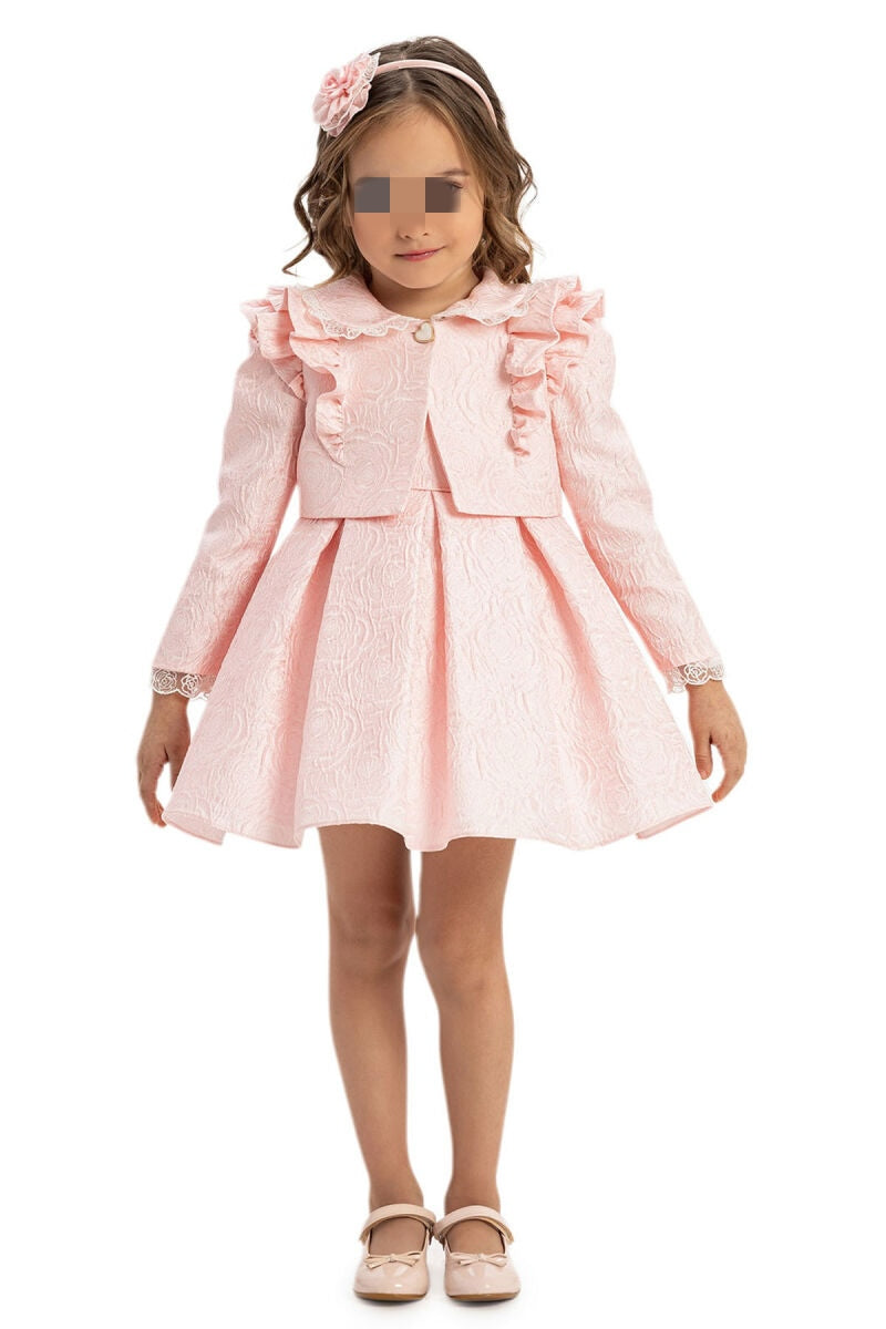Baby Pink jacket Dress