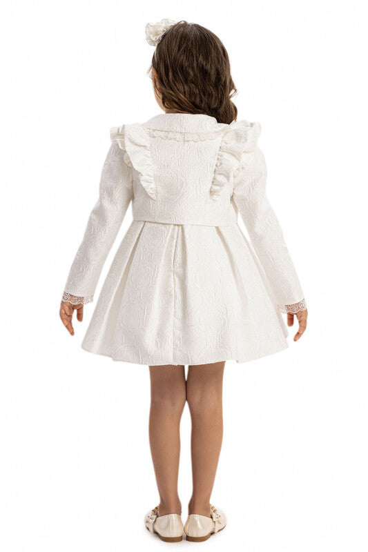 white Baby Jacket dress