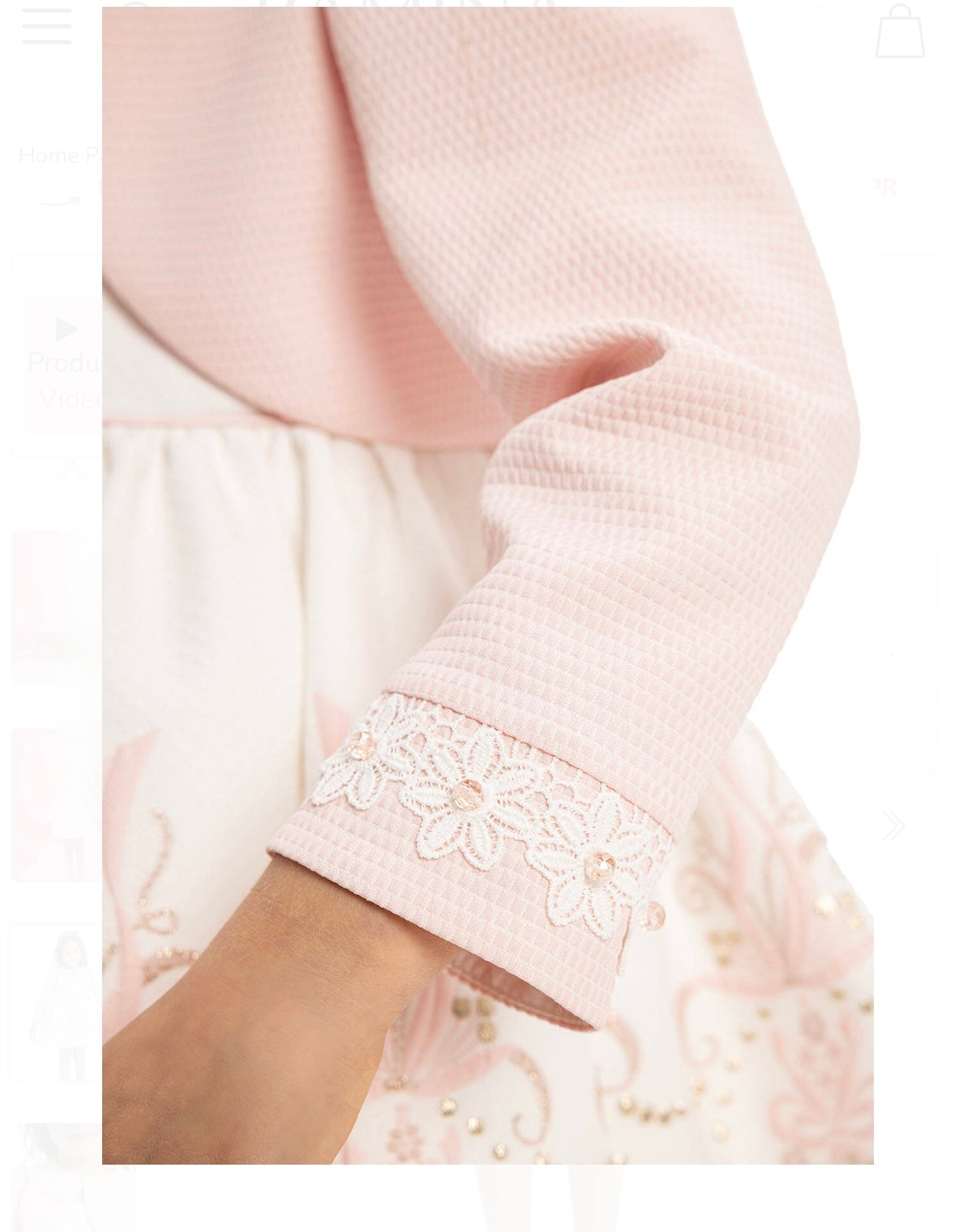 Baby Jacket Pink Dress