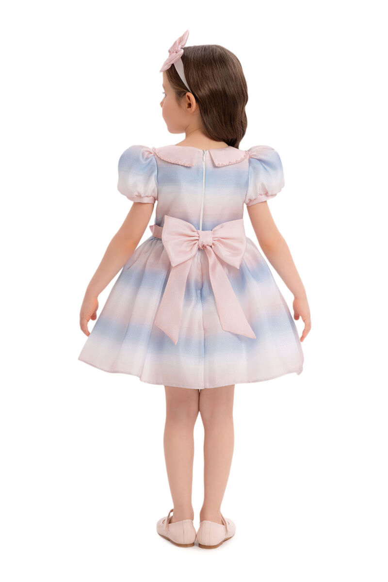 Baby pink blue Dress