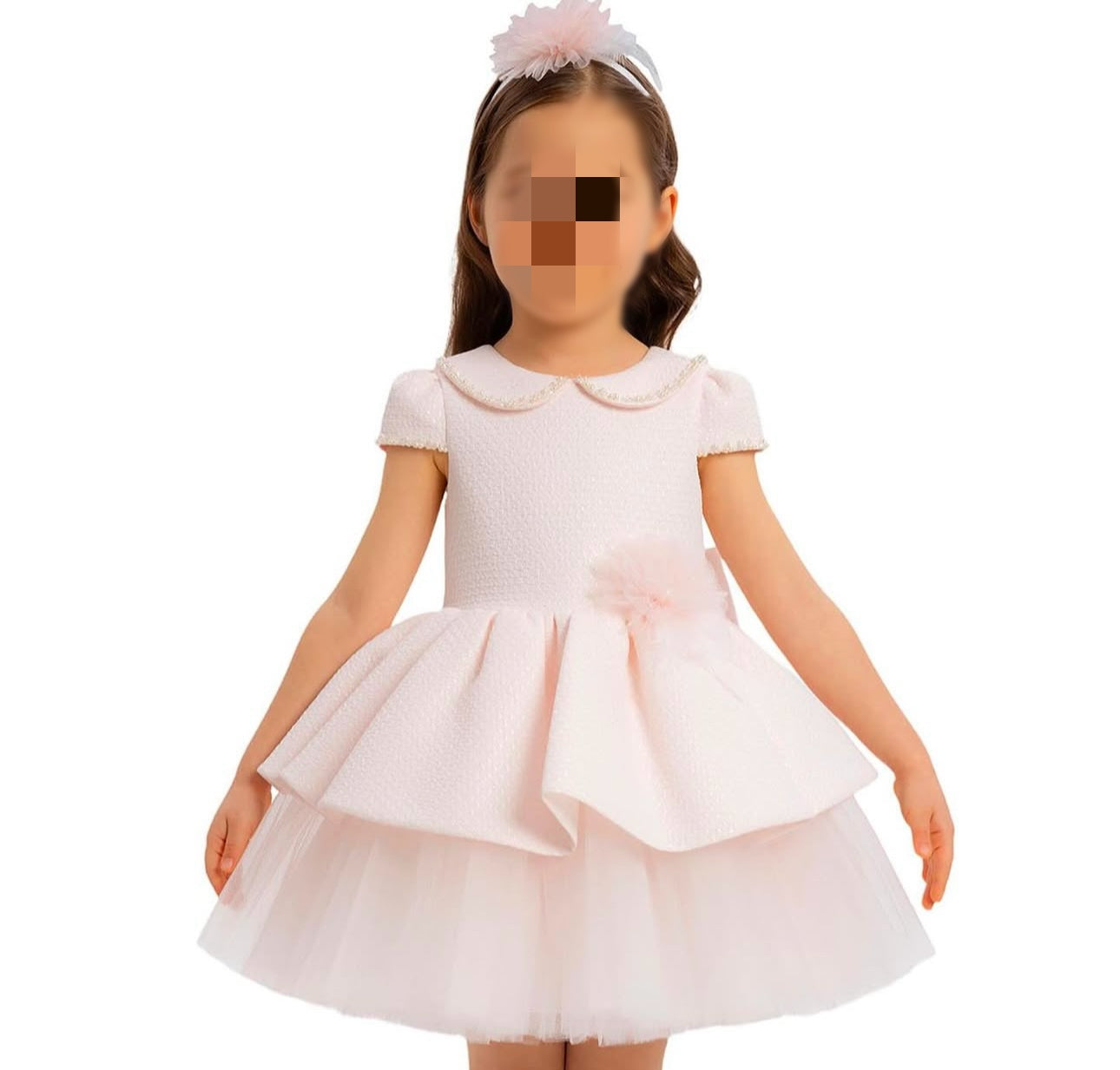 Pink Baby Collared Dress