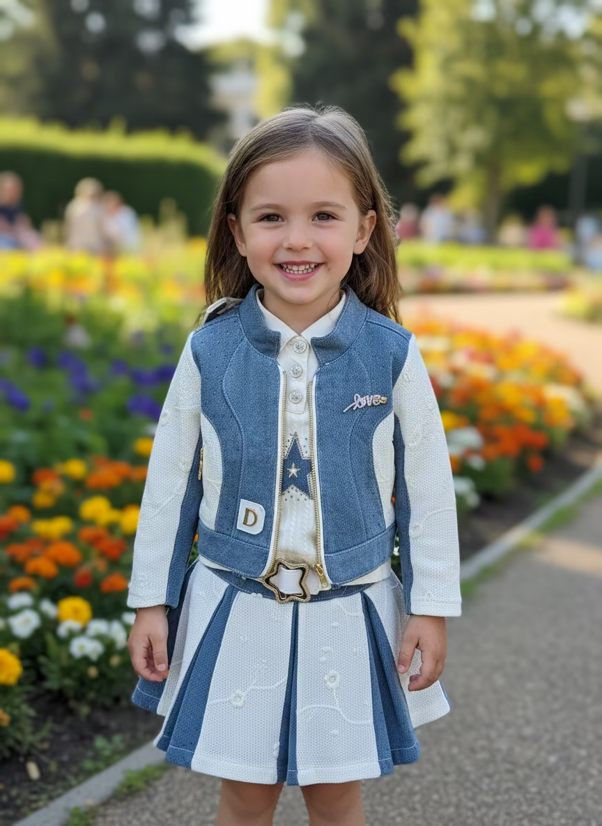 jacket top skirt set