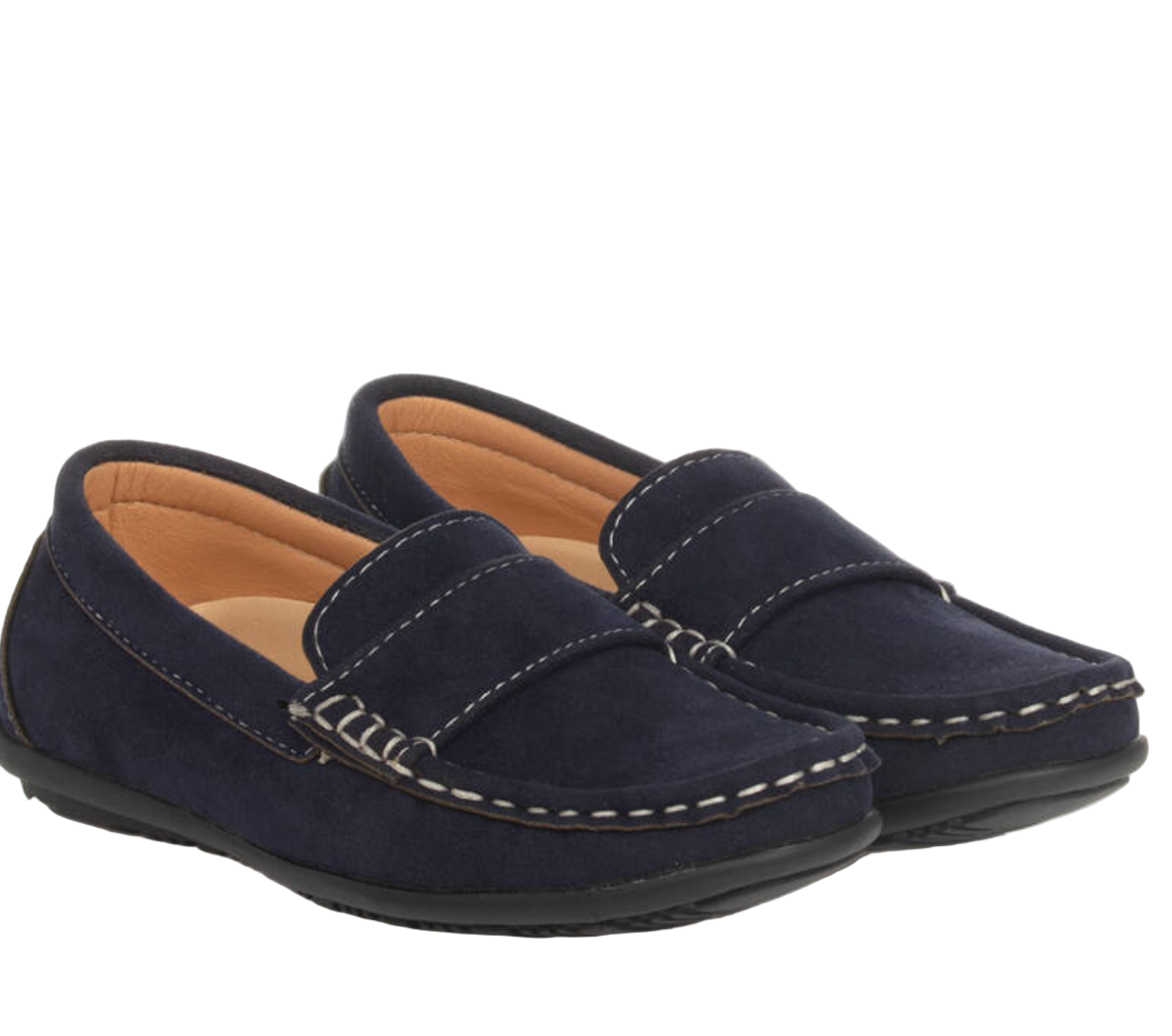 Navy Loafer