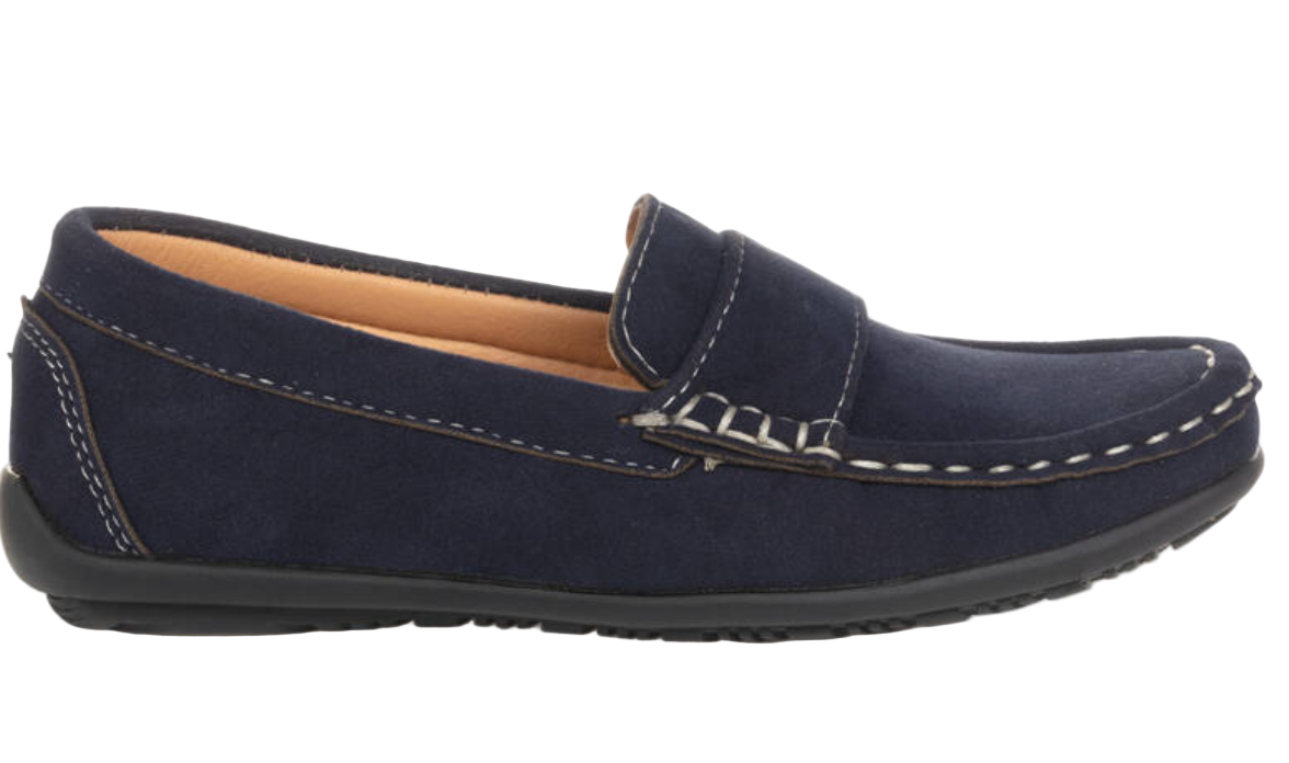 Navy Loafer